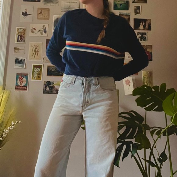 🦋PacSun Multitone Striped Top🦋 - Picture 1 of 4